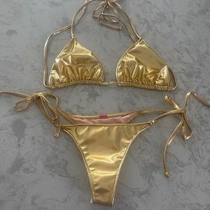 Doll Gold Bikini